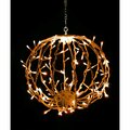 Queens Of Christmas 12 in. LED Sphere Lights, Orange - 120 Count S-120SPH-OR-12